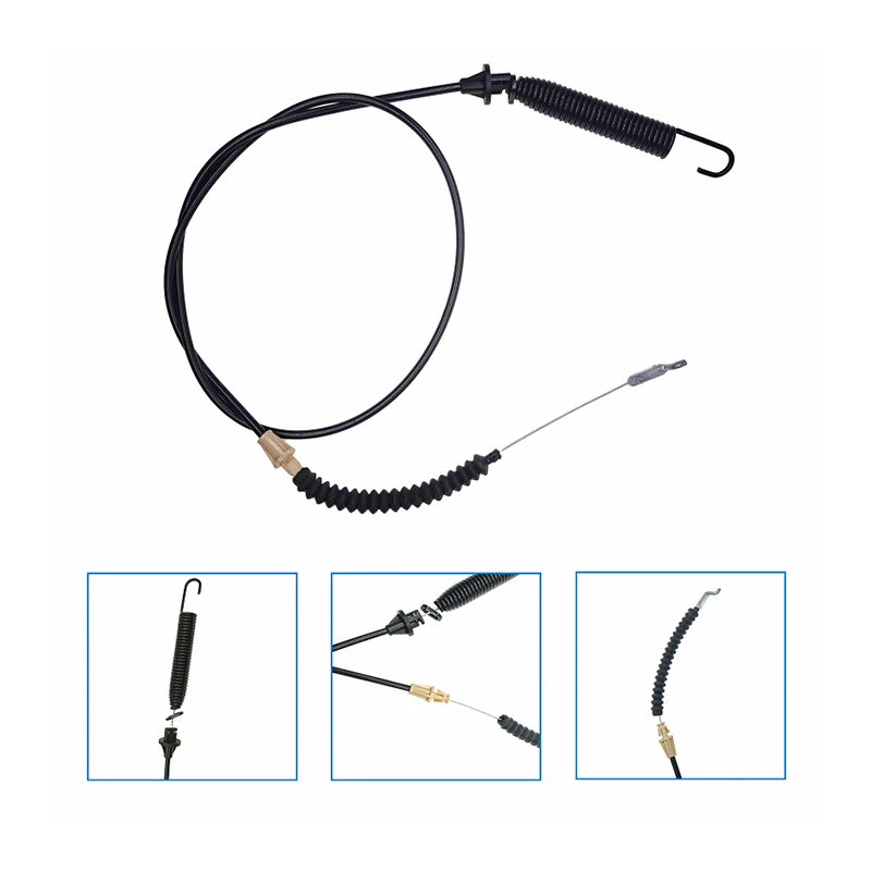 Wie tausche ich ein Getriebesteuerkabel an einem Rasenmäher aus?